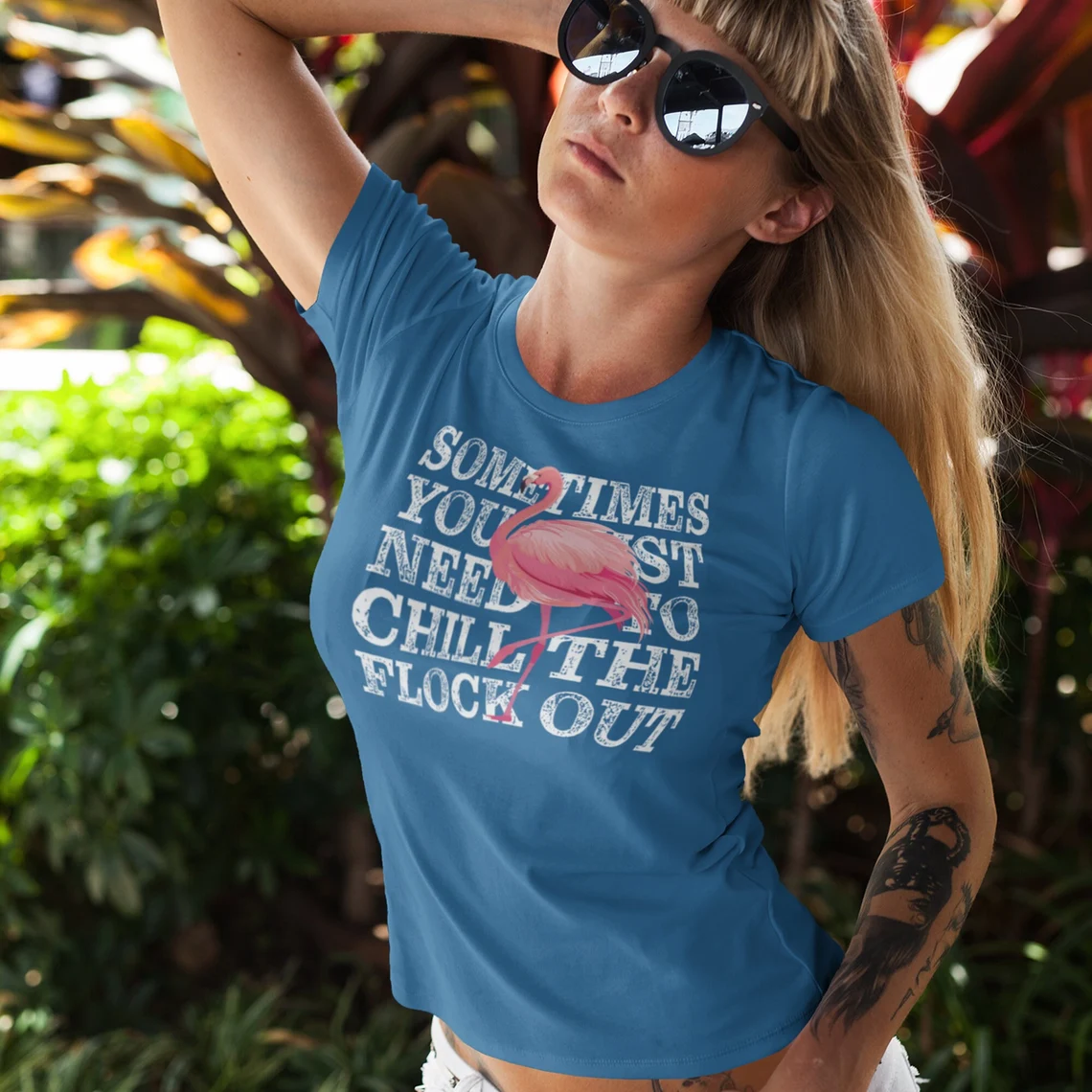 What Materials Are Commonly Used In Making Pink Flamingo Shirts?