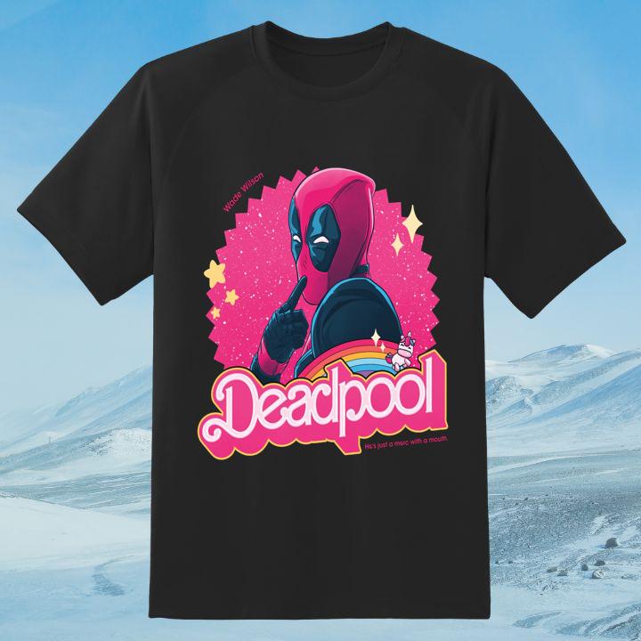 Deadpool Barbie Wade Wilson T-Shirt – Perfect for Merc With a Mouth Fans
