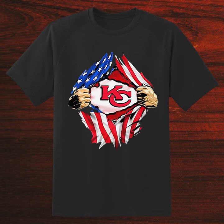 Kansas City Chiefs Inside 4th Of July Independence Day T-Shirt - Shop now!