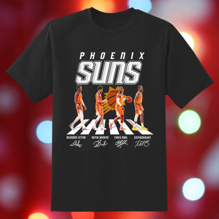 Funny Phoenix Suns Abbey Road Autograph T-Shirt