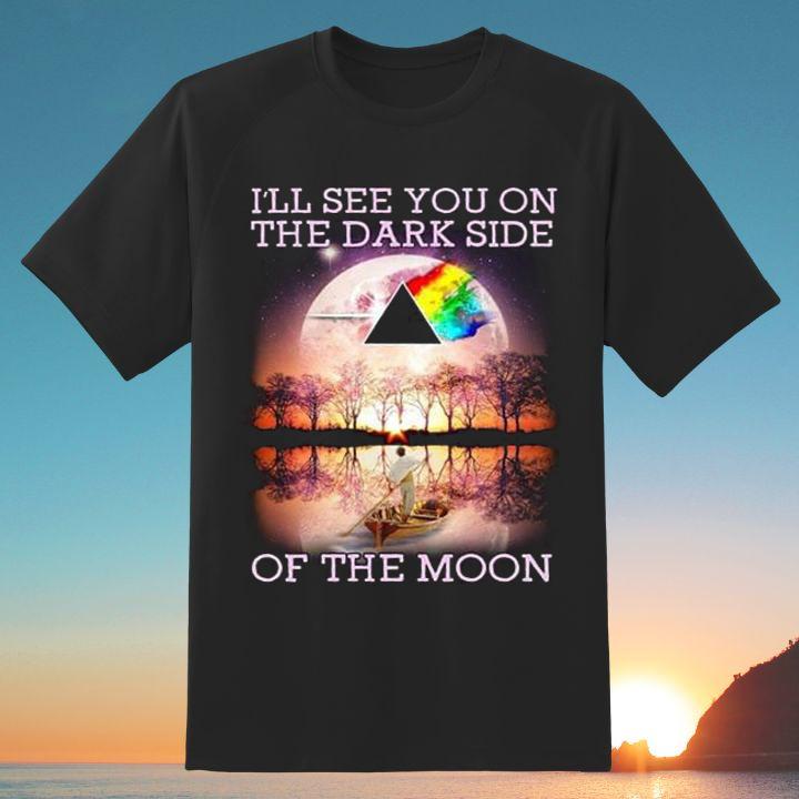 Pink Floyd Brain Damage I'll See You On The Dark Side Of The Moon T-Shirt