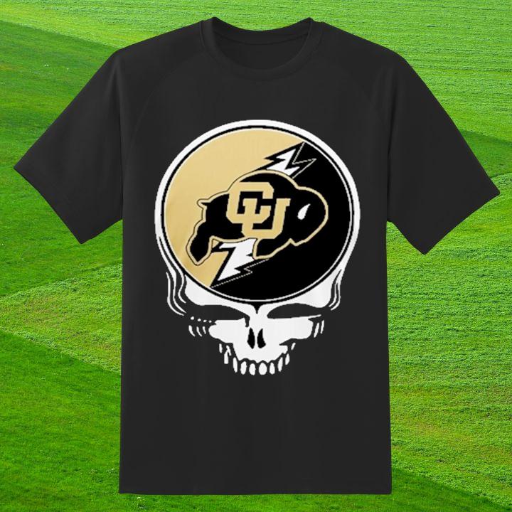 Personalized Colorado Buffaloes Mashup Grateful Dead Shirt