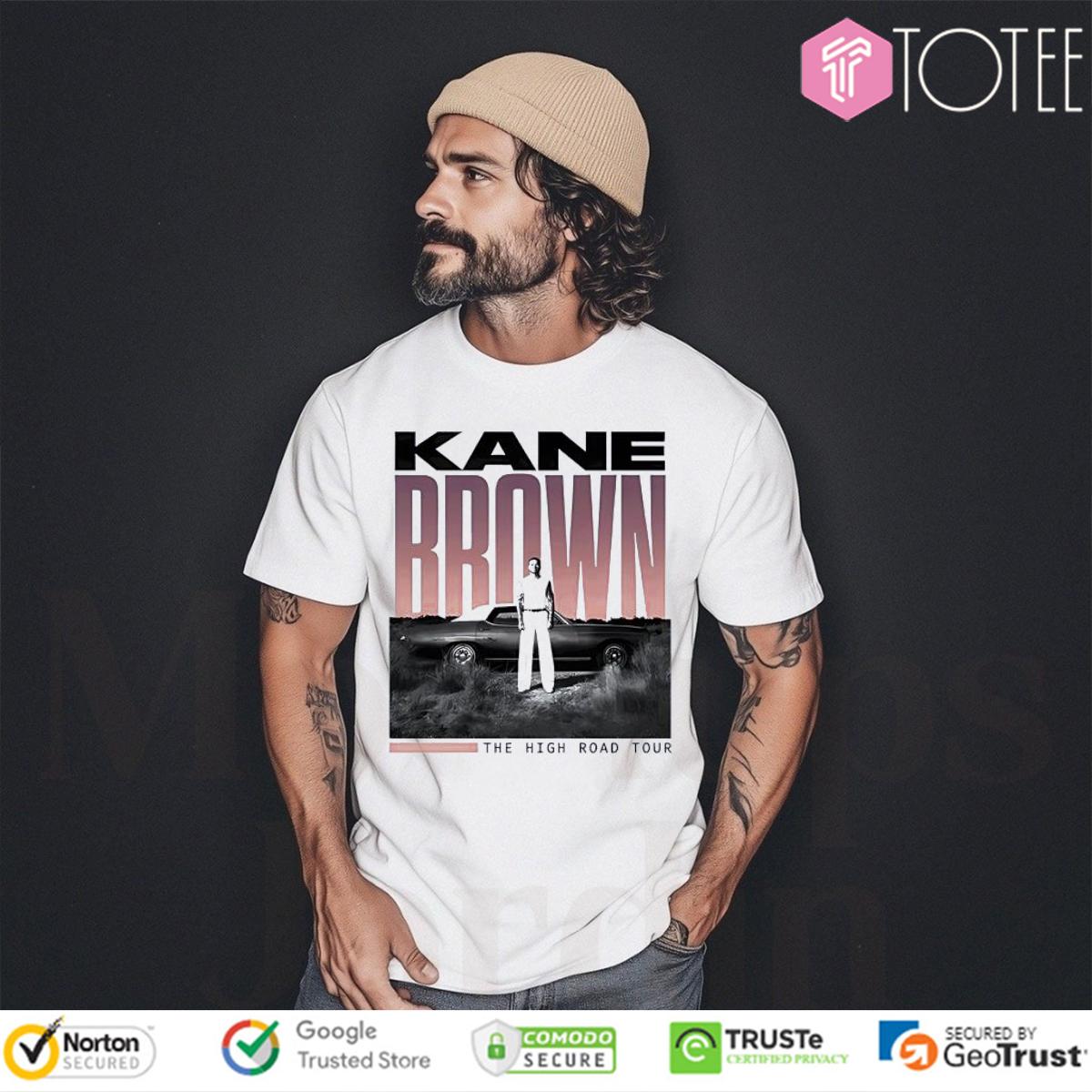 Kane Brown The High Road Tour 2024 Official Concert T-Shirt