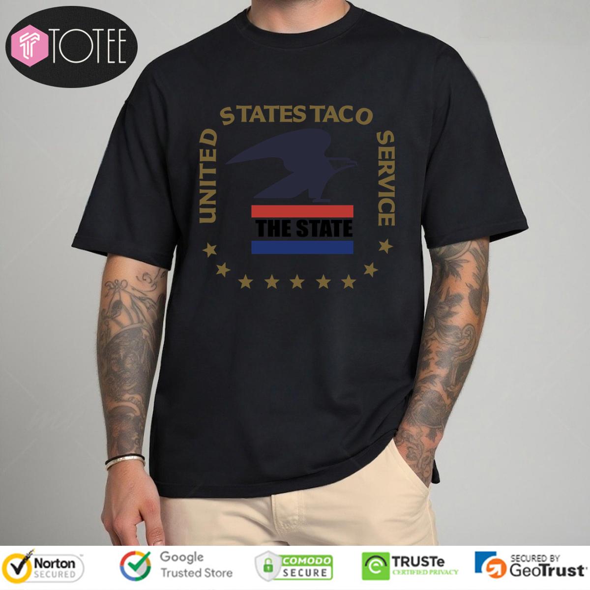 United States Taco Service The State Logo Shirt