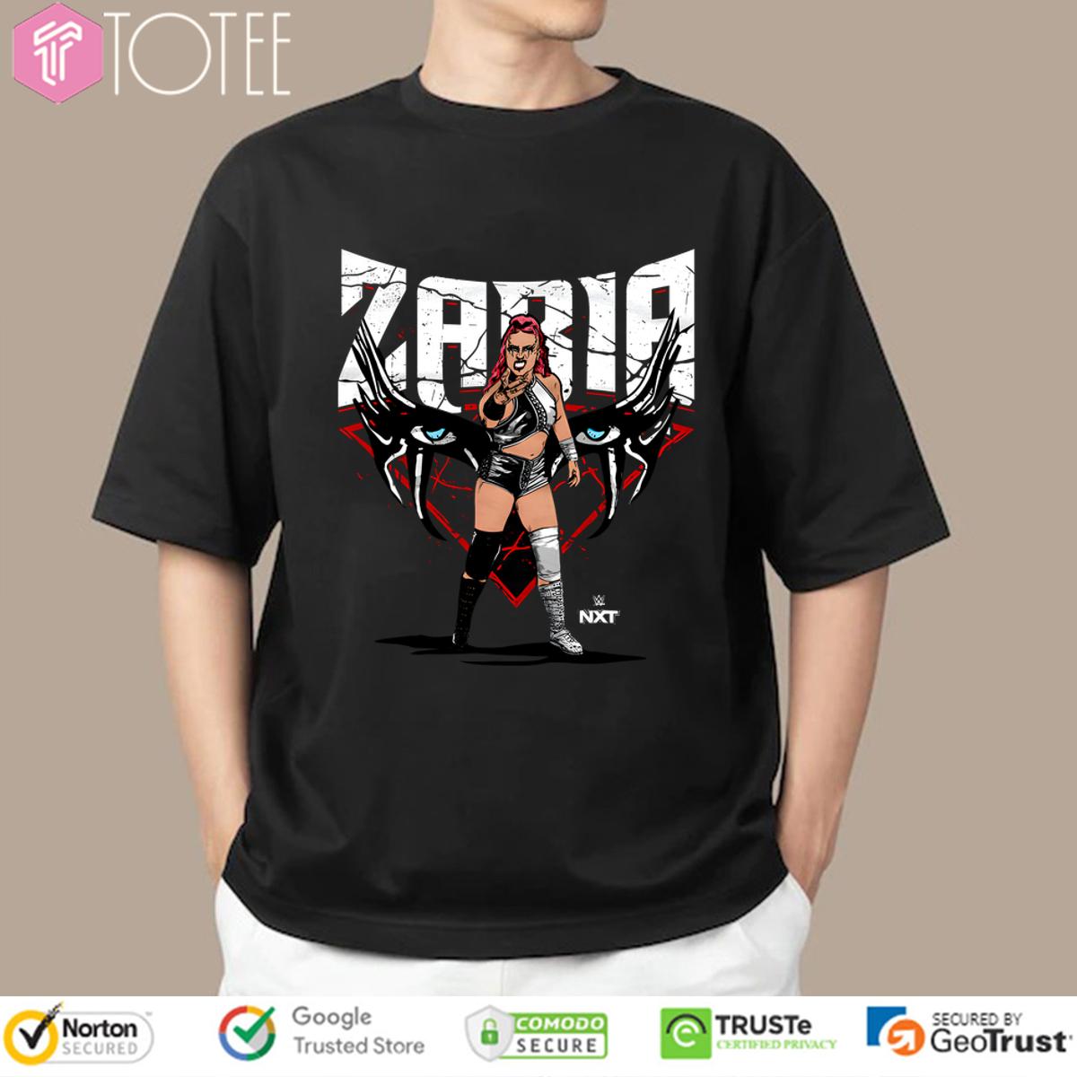 Zaria Eyes Wwe Vintage Shirt