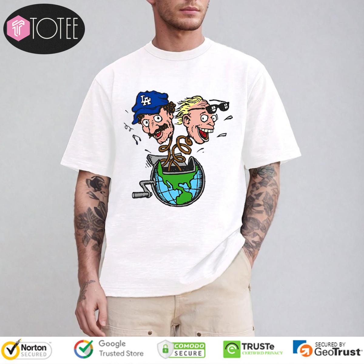 The Earth Bob And Tom T-Shirt