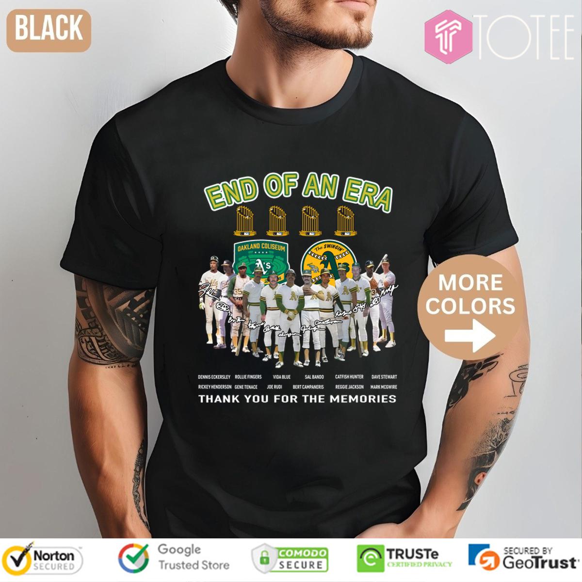 Athletics Memories Shirt: Last Chance to Own a Piece of History!