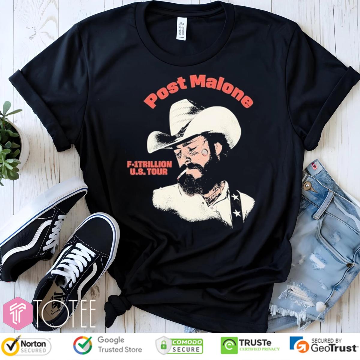 Post Malone F-1 Trillion Tour 2025 T-Shirt