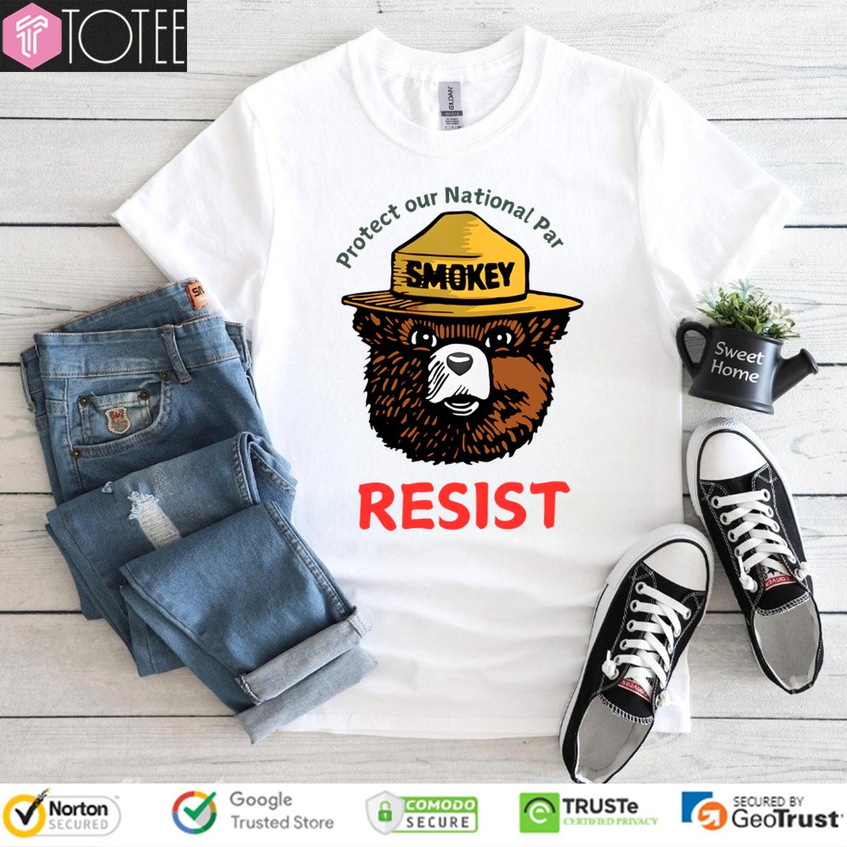 Protect Our National Parks Bear Resist Shirt