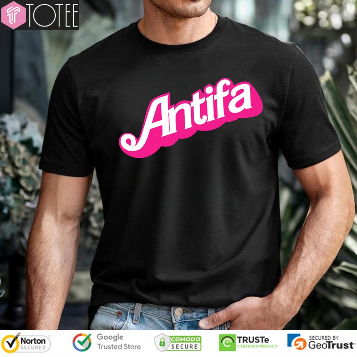 Barbie Antifa Tee  T-shirt