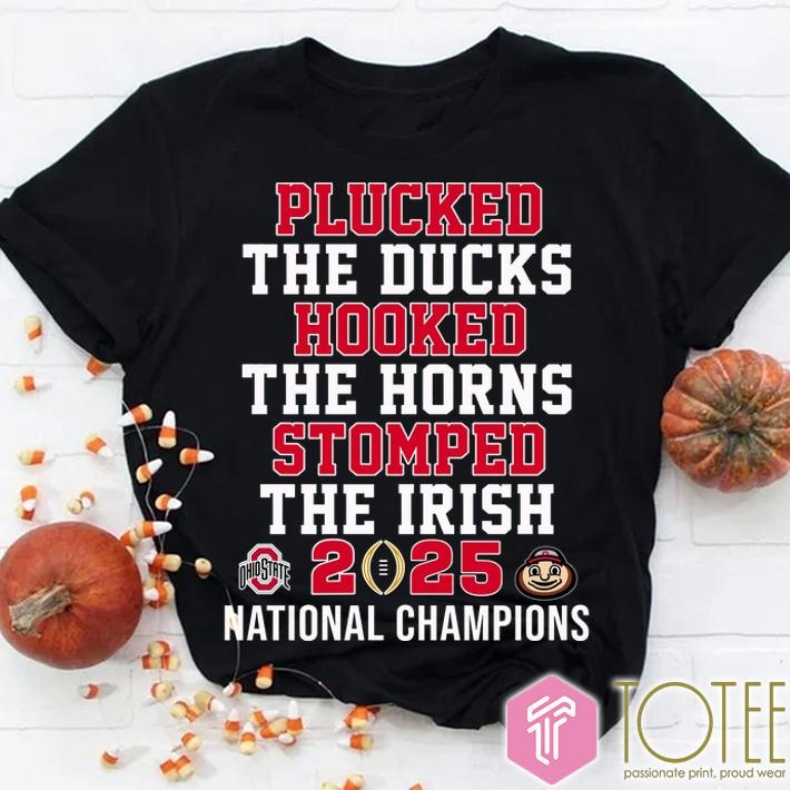Ohio State Football How Bout Them Walked The Dogs Plucked The Ducks T-shirt