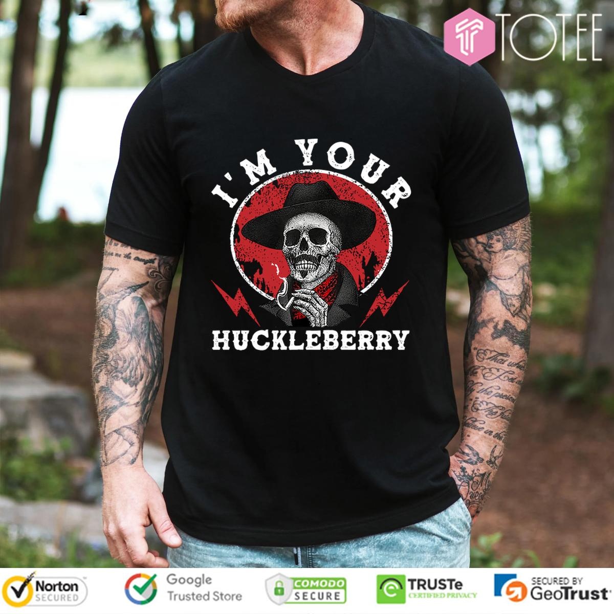 Skull Smoke Im Your Huckleberry Shirts: Get Ultimate Doc Holliday Style Today!