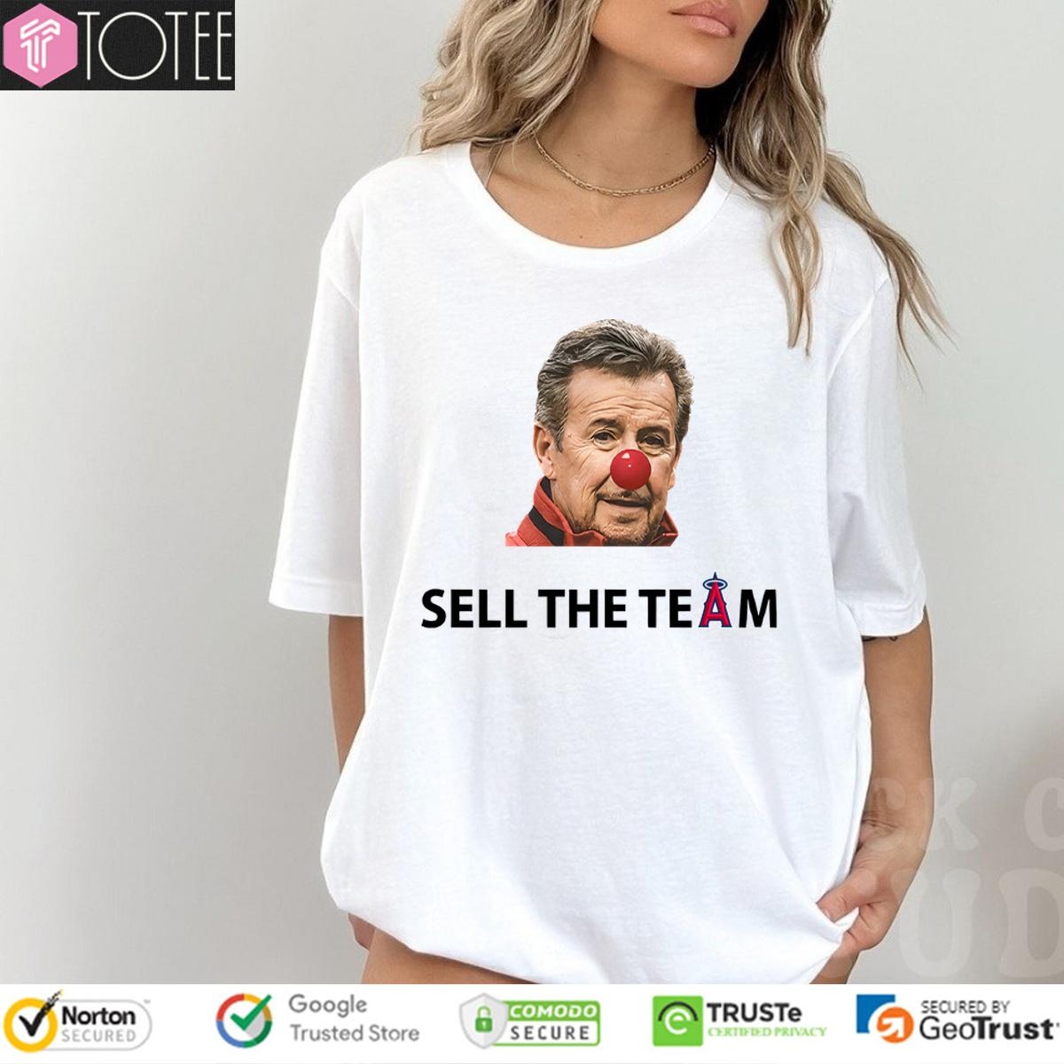 Joe Maddon Sell The Team Los Angeles Angels T-shirt