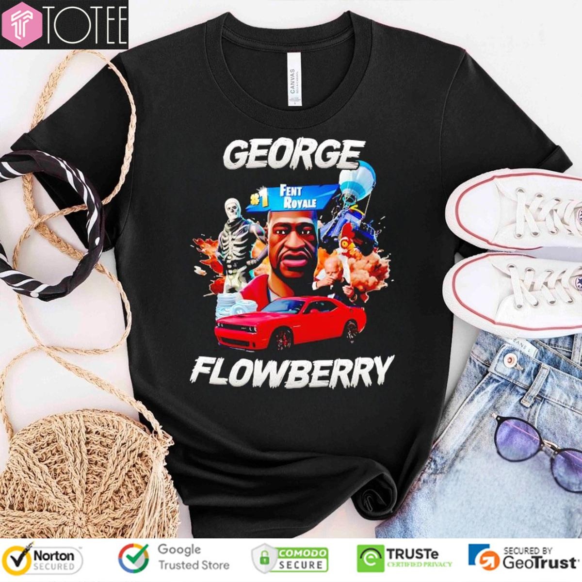 George Floyd Fent Royale Flowberry T-shirt
