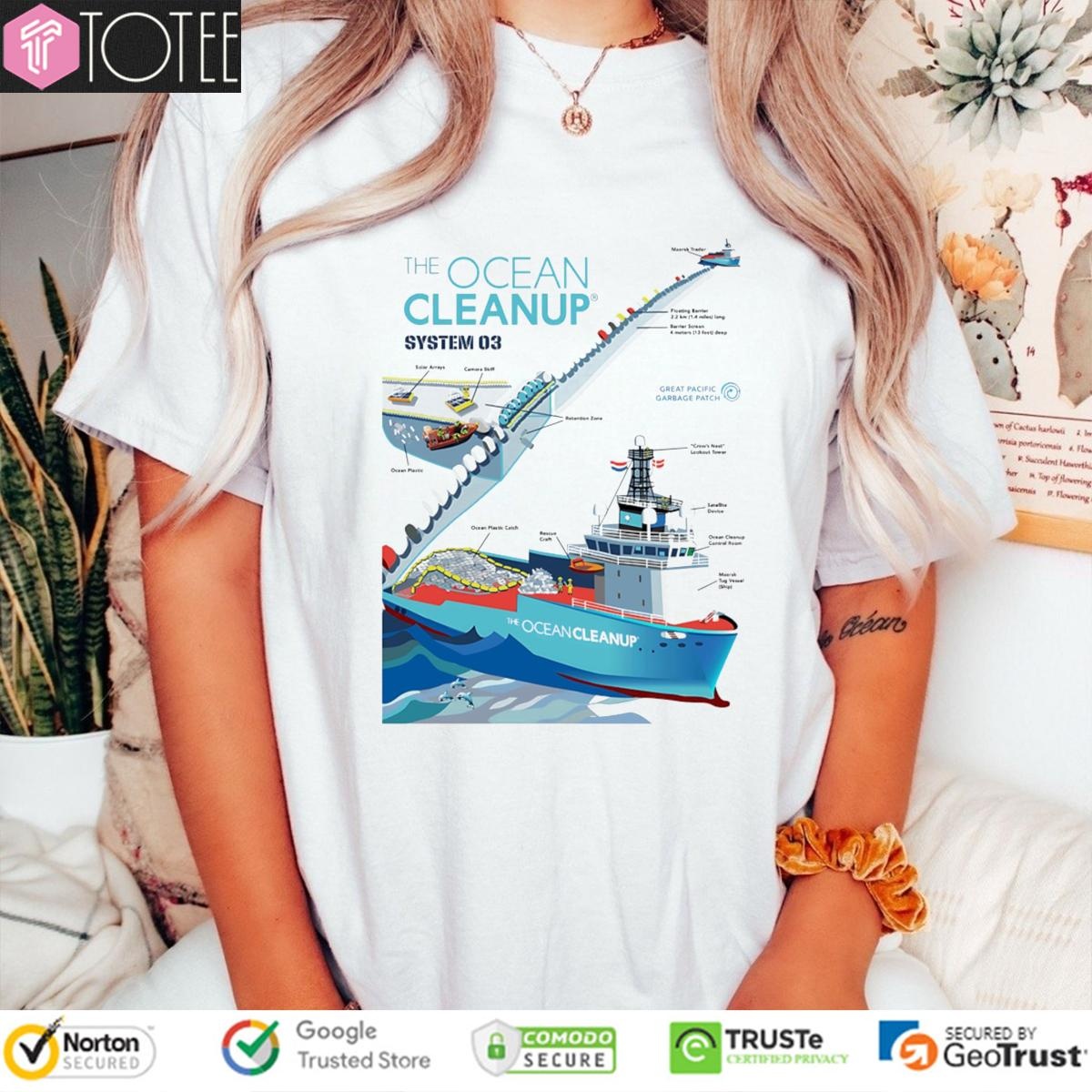 The Ocean Cleanup System 03 T-shirt