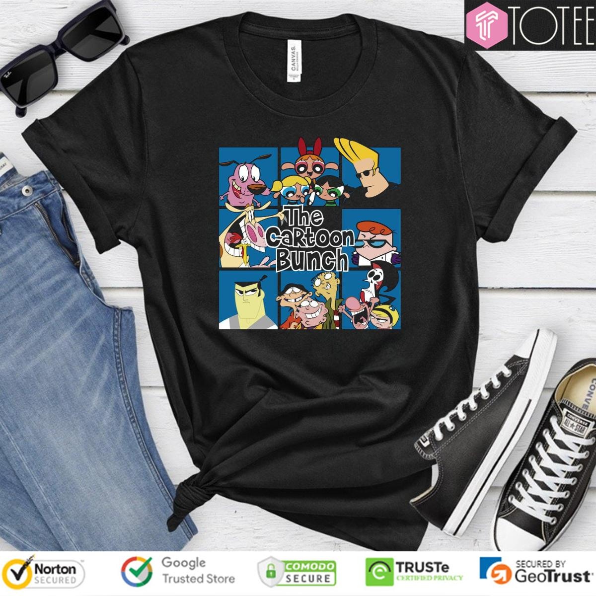 The Cartoon Bunch Tv Shows Characters T-shirt
