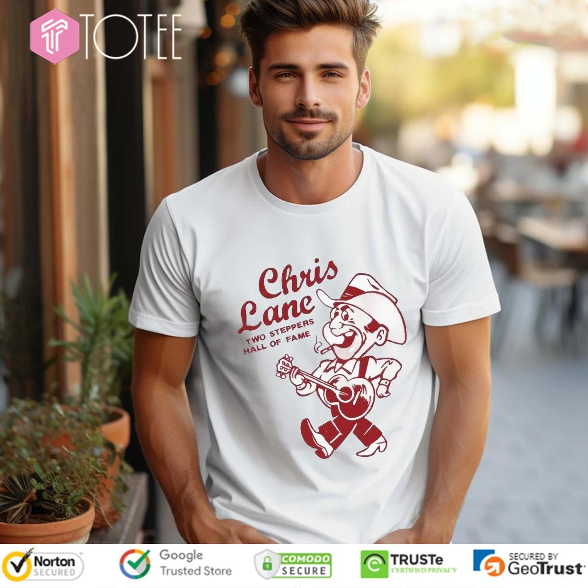 Chris Lane Two Steppers Hall Of Fame Tour T-shirt