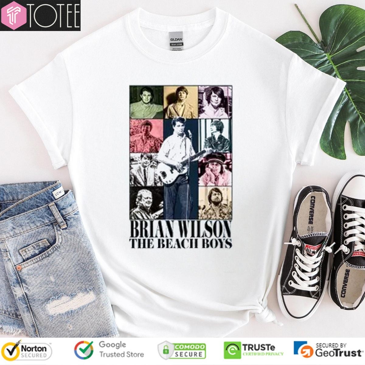 Brian Wilson The Beach Boys Ver Eras Tour T-shirt