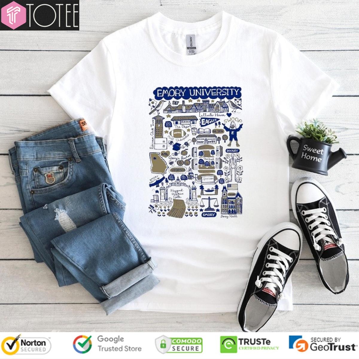 Emory University Art Illustration T-shirt