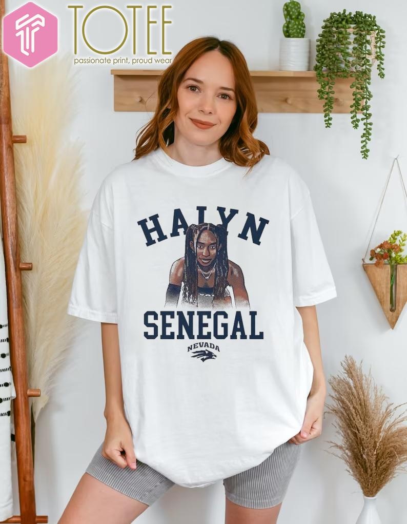 Halyn Senegal Nevada Wolf Pack T-shirt