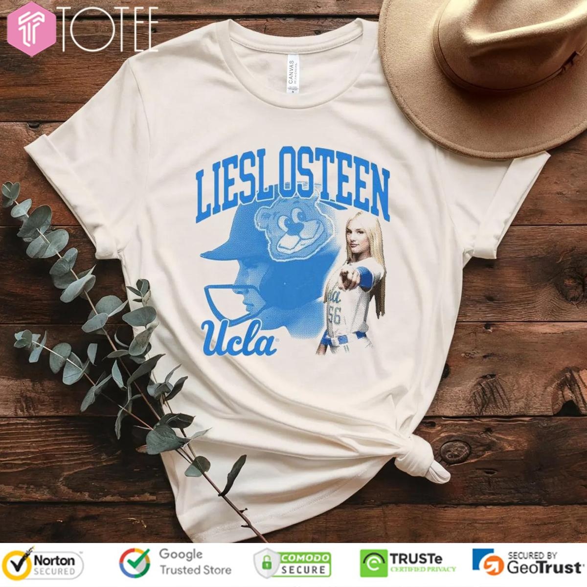 Liesl Osteen Portrait Ucla Bruins Baseball Shirt T-shirt