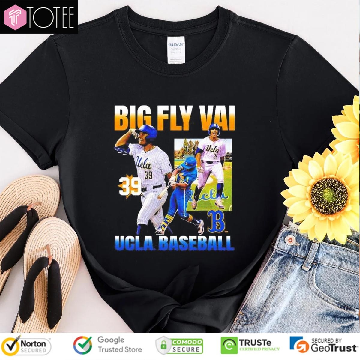Mulivai Levu 90S Big Fly Vai Ucla Bruins Baseball Shirt T-shirt