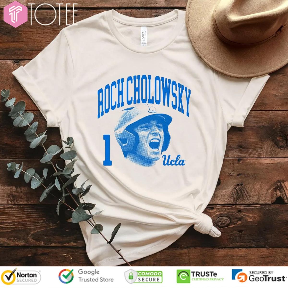 Roch Cholowsky Portrait Shout Ucla Bruins Shirt T-shirt