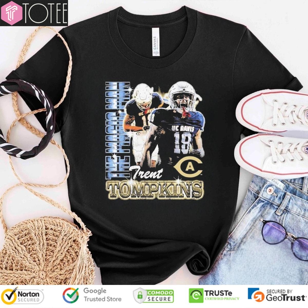 Trent Tompkins The Magic Man Uc Davis Aggies Picture Collage Shirt T-shirt