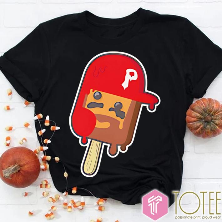 Bryce Pop Ice Cream Baseball Parody Bryce Harper Philadelphia Phillies T-shirt