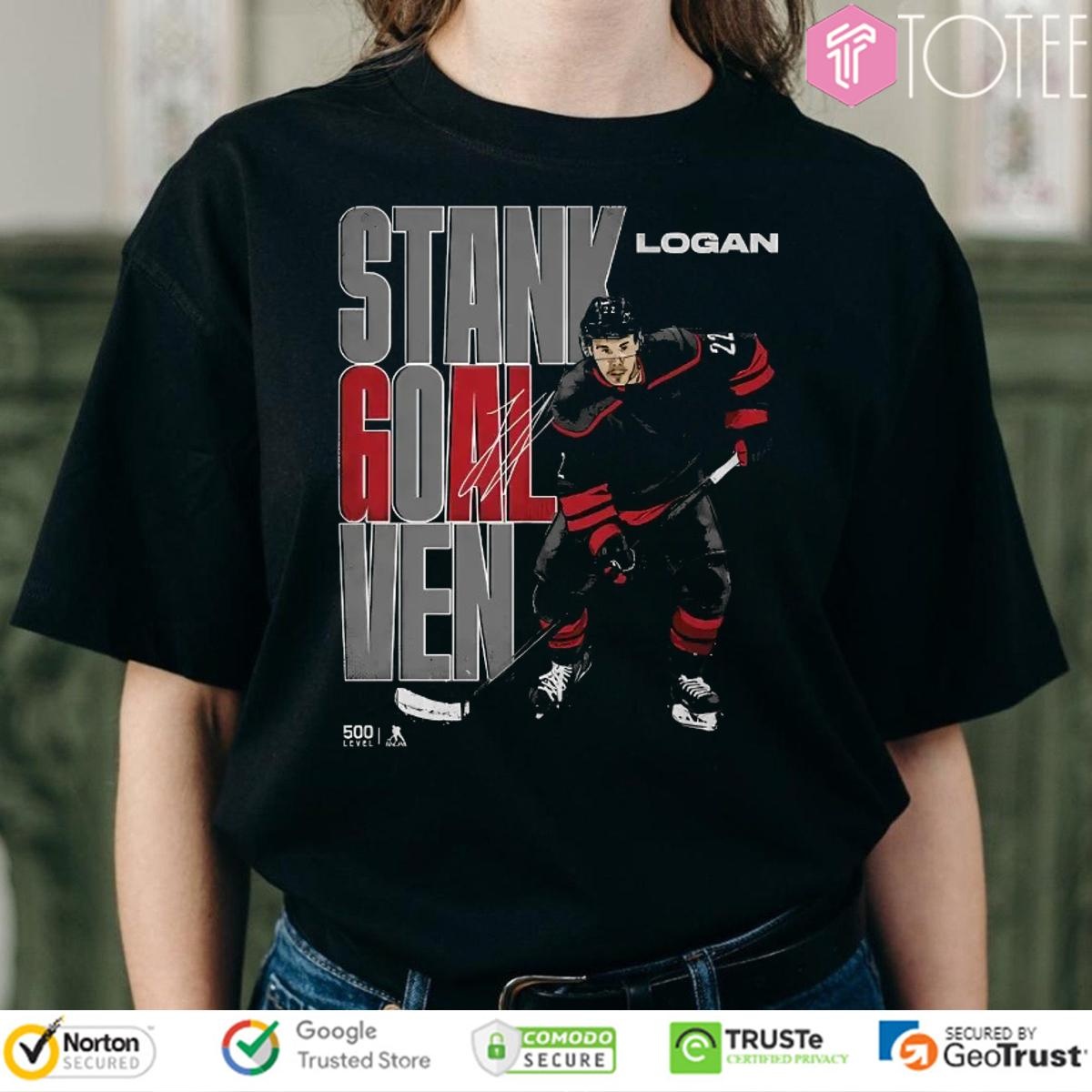 Logan Stankoven Carolina Hurricanes Stankgoalven Signature T-shirt