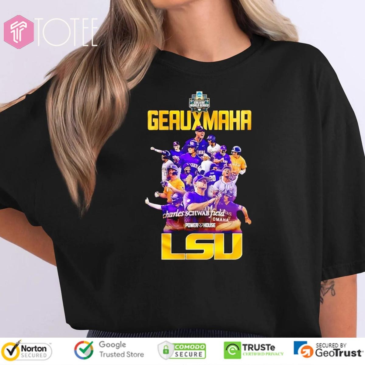 Tigers Baseball Geauxmaha 2025 Super Regional Champions T-shirt