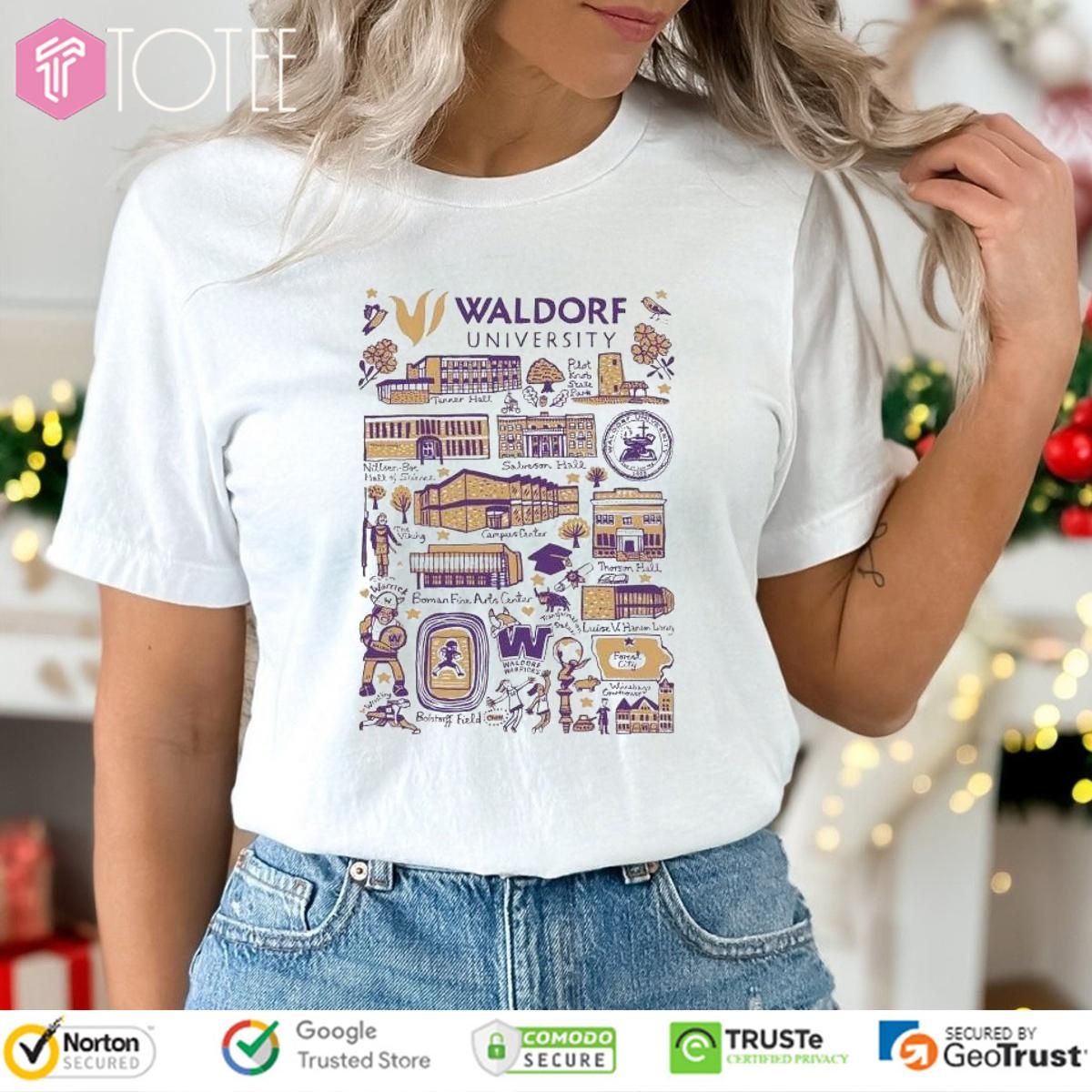 Waldorf University Art Illustration T-shirt