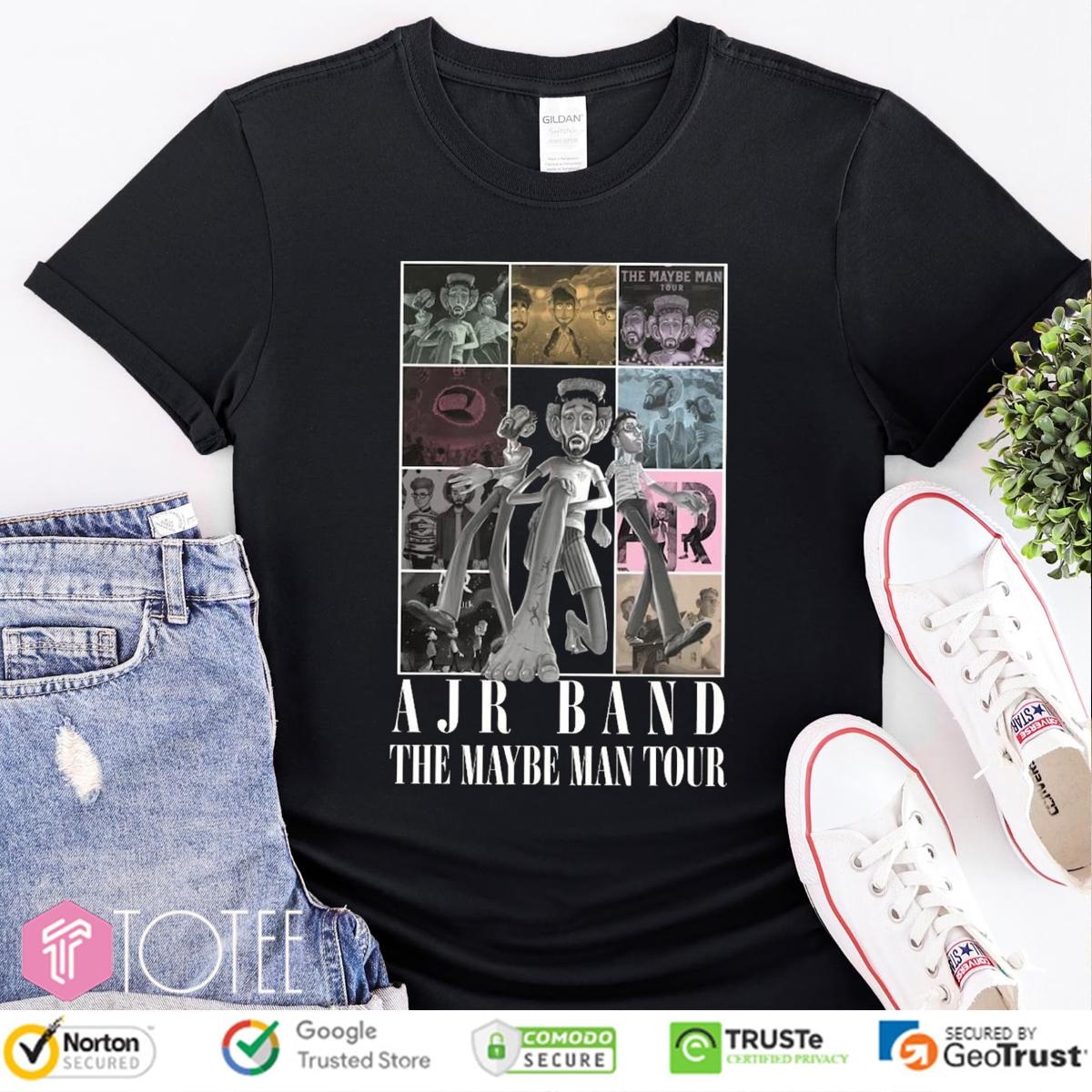 Ajr Band The May Be Man Tour Ver Eras Tour T-shirt