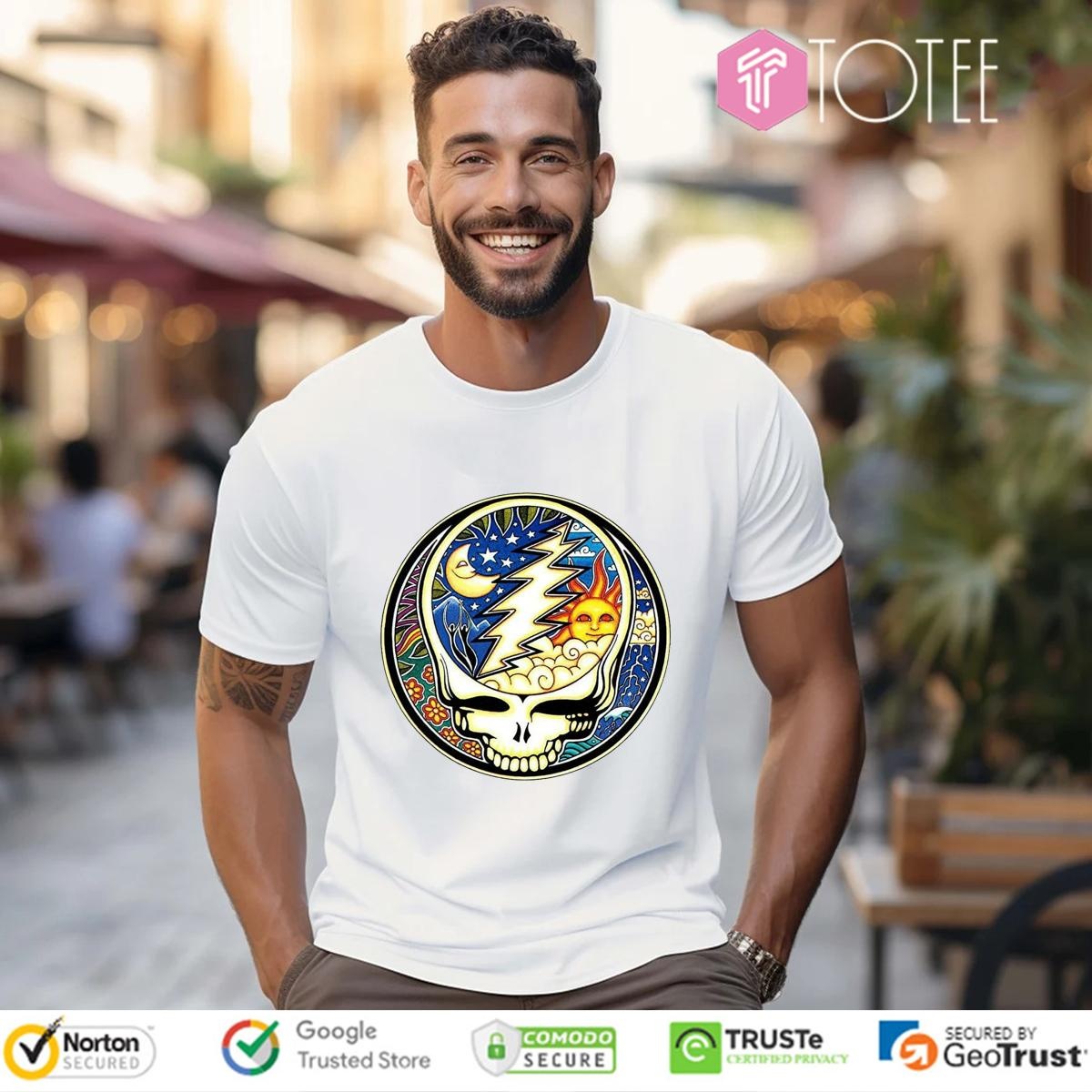 Dan Morris Steal Your Face Grateful Dead T-shirt