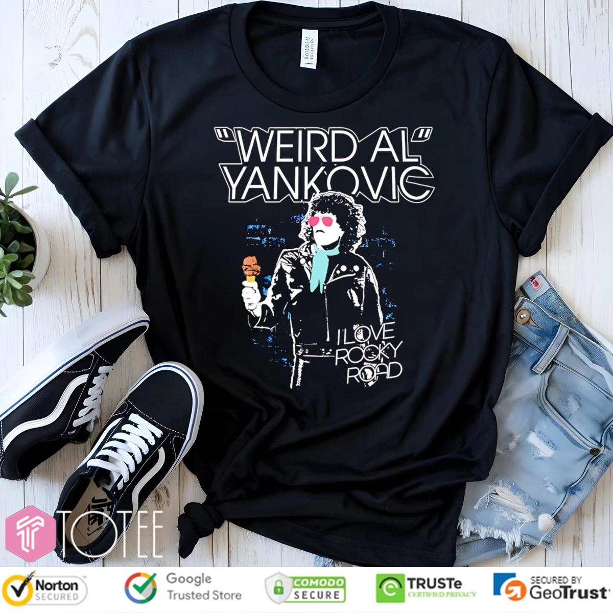 I Love Rocky Road Weird Al Yankovic T-shirt