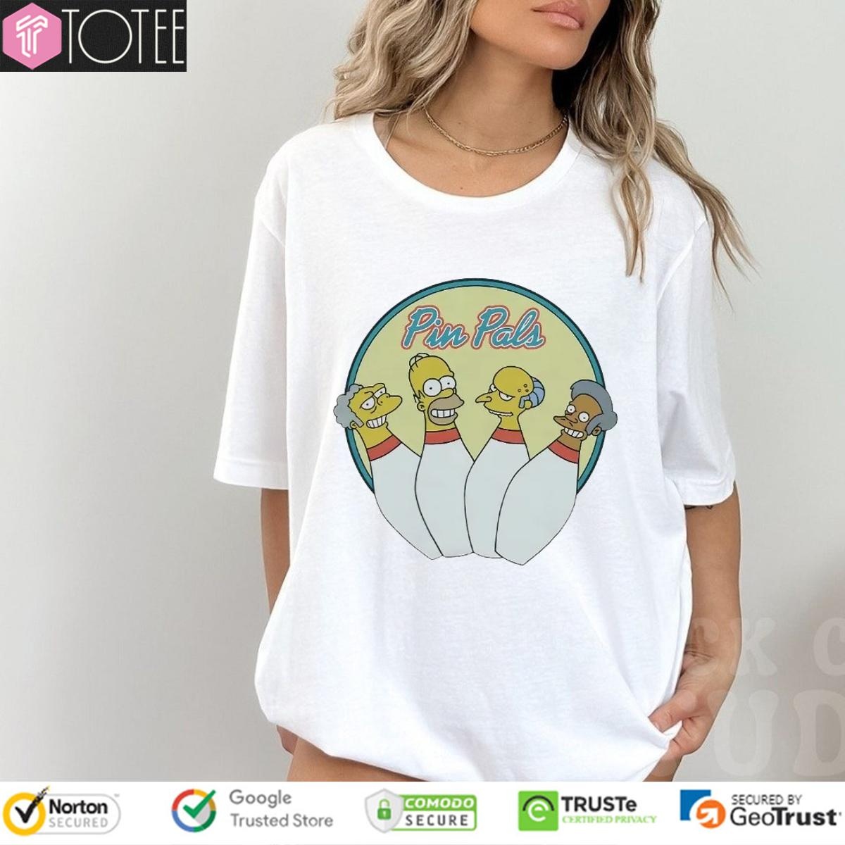 The Simpsons Pin Pals Bowling T-shirt