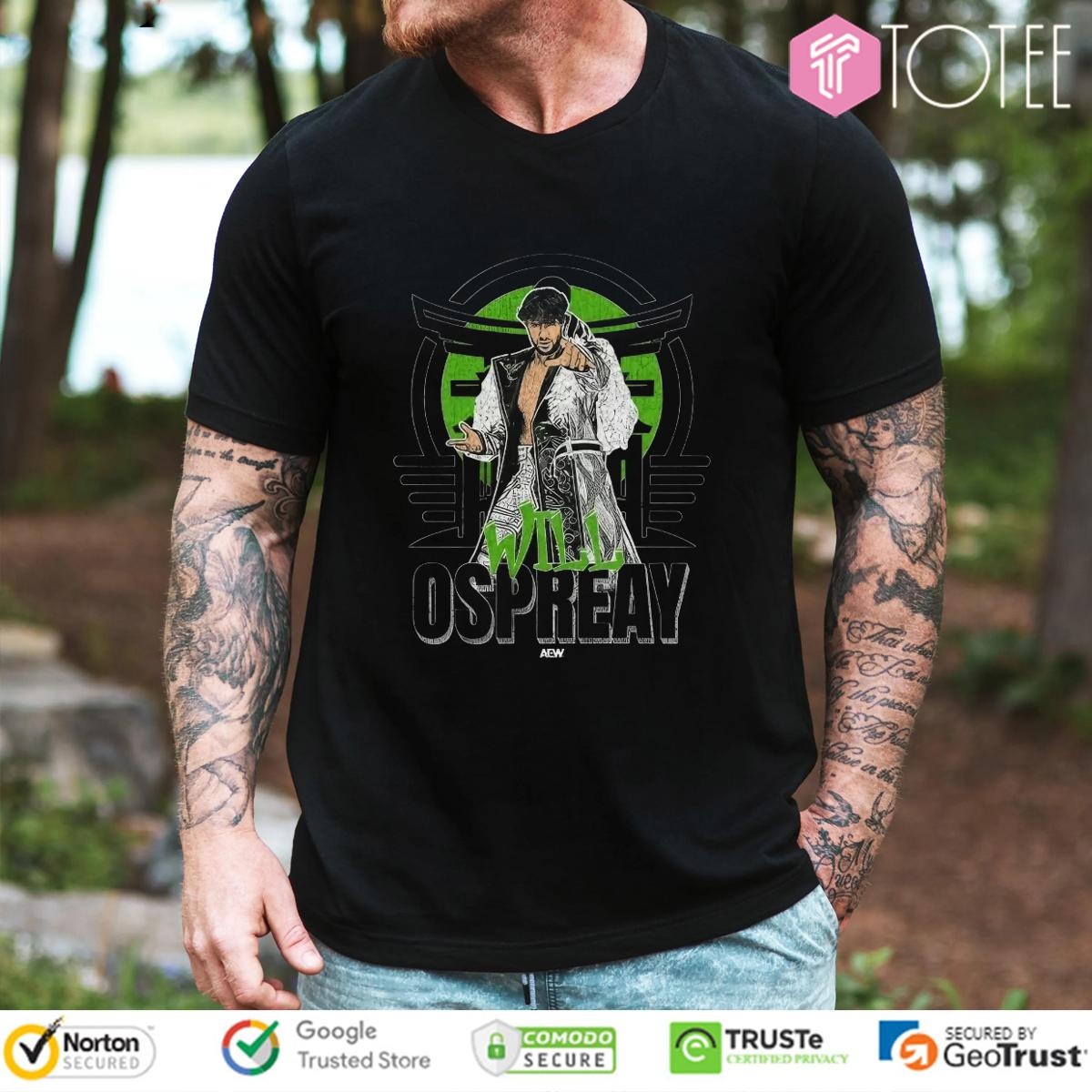 Will Ospreay Wrestler Gateway Aew T-shirt