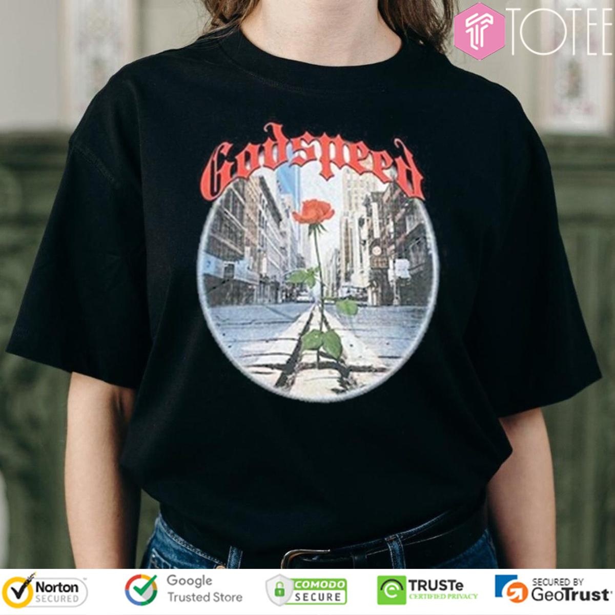 Godspeed Black Rose T-shirt