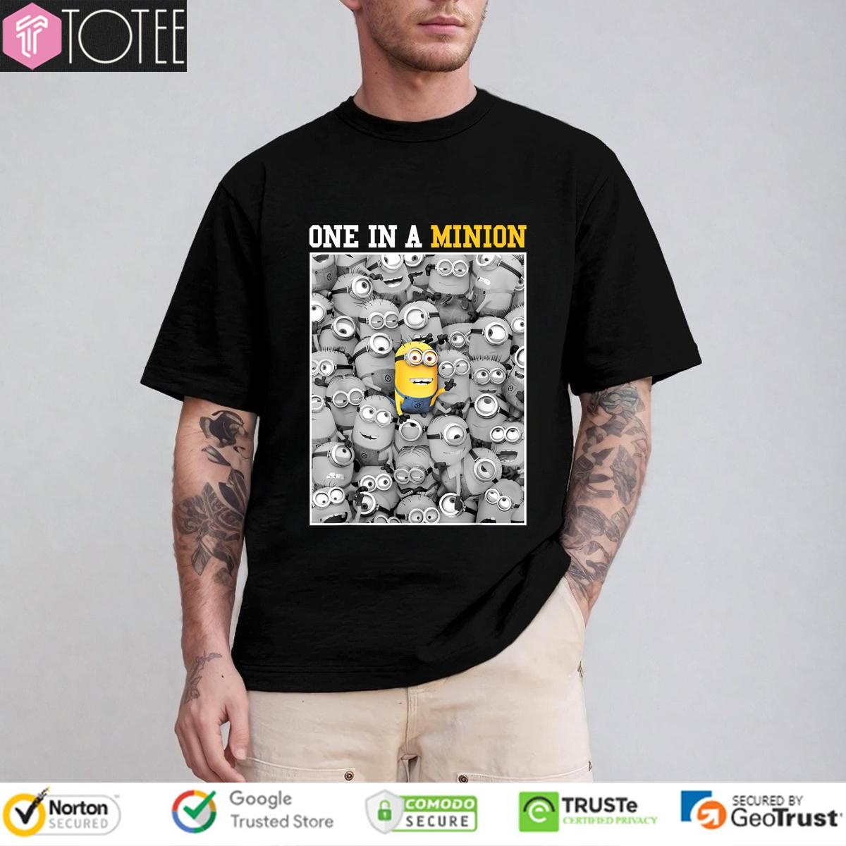 Minions Despicable Me One In A Minion T-shirt