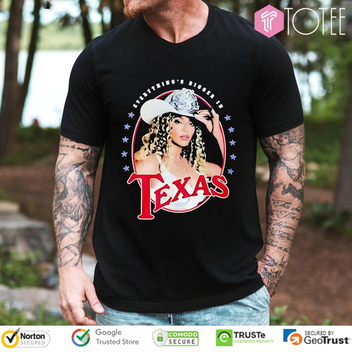 Beyonce Everythings Bigger In Texas T-shirt