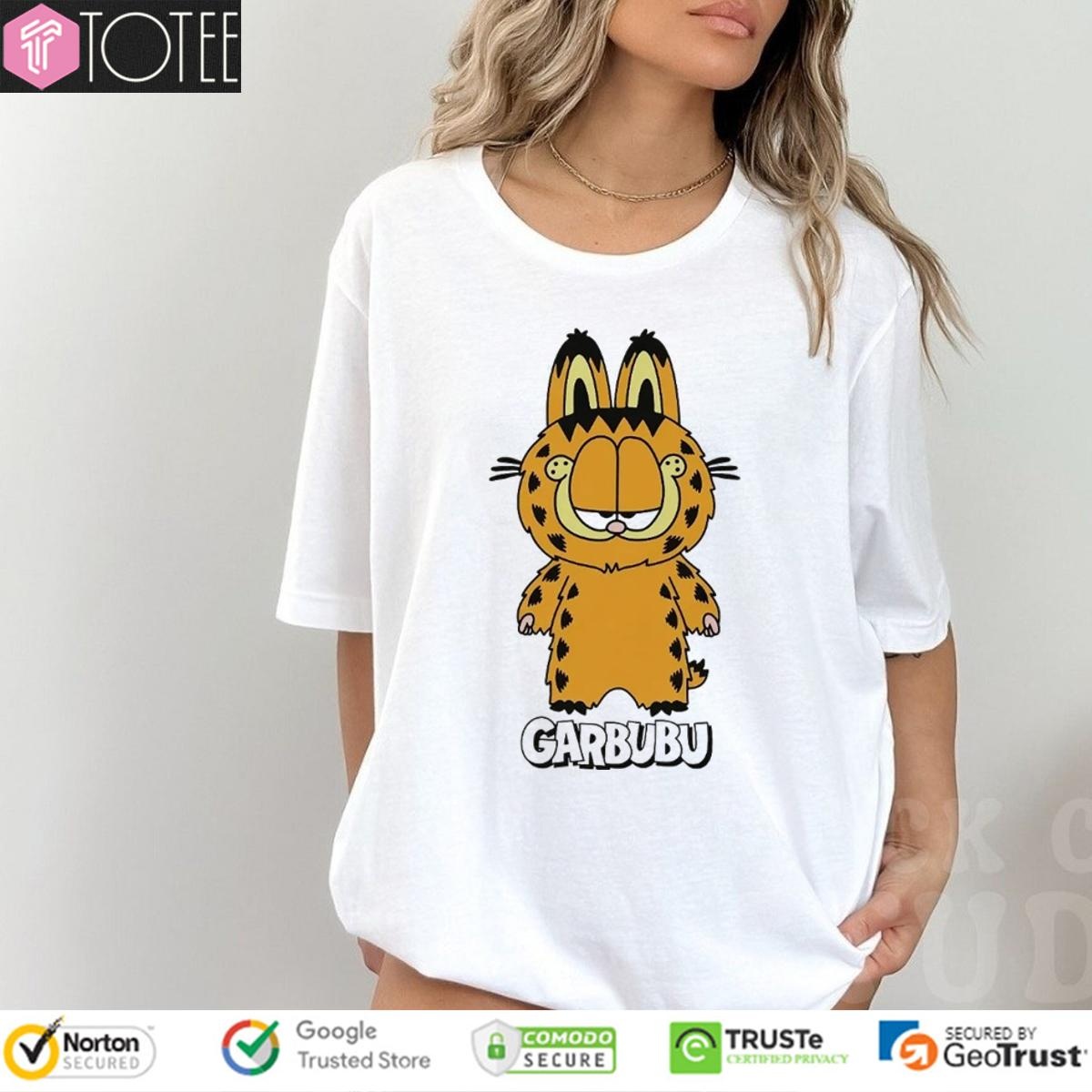 Garbubu Parody Garfield Labubu T-shirt