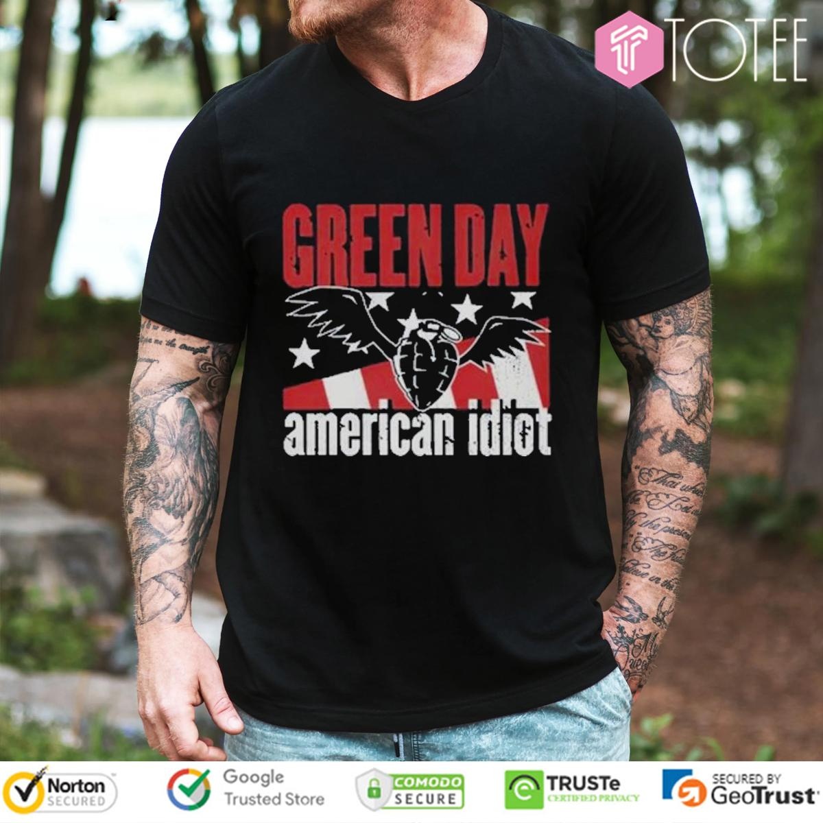 Green Day Band American Idiot T-shirt