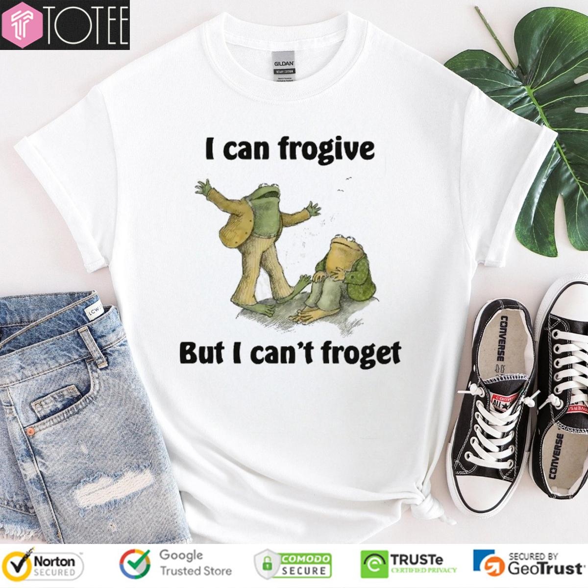Kermit The Frog I Can Frogive But I Cant Froget T-shirt