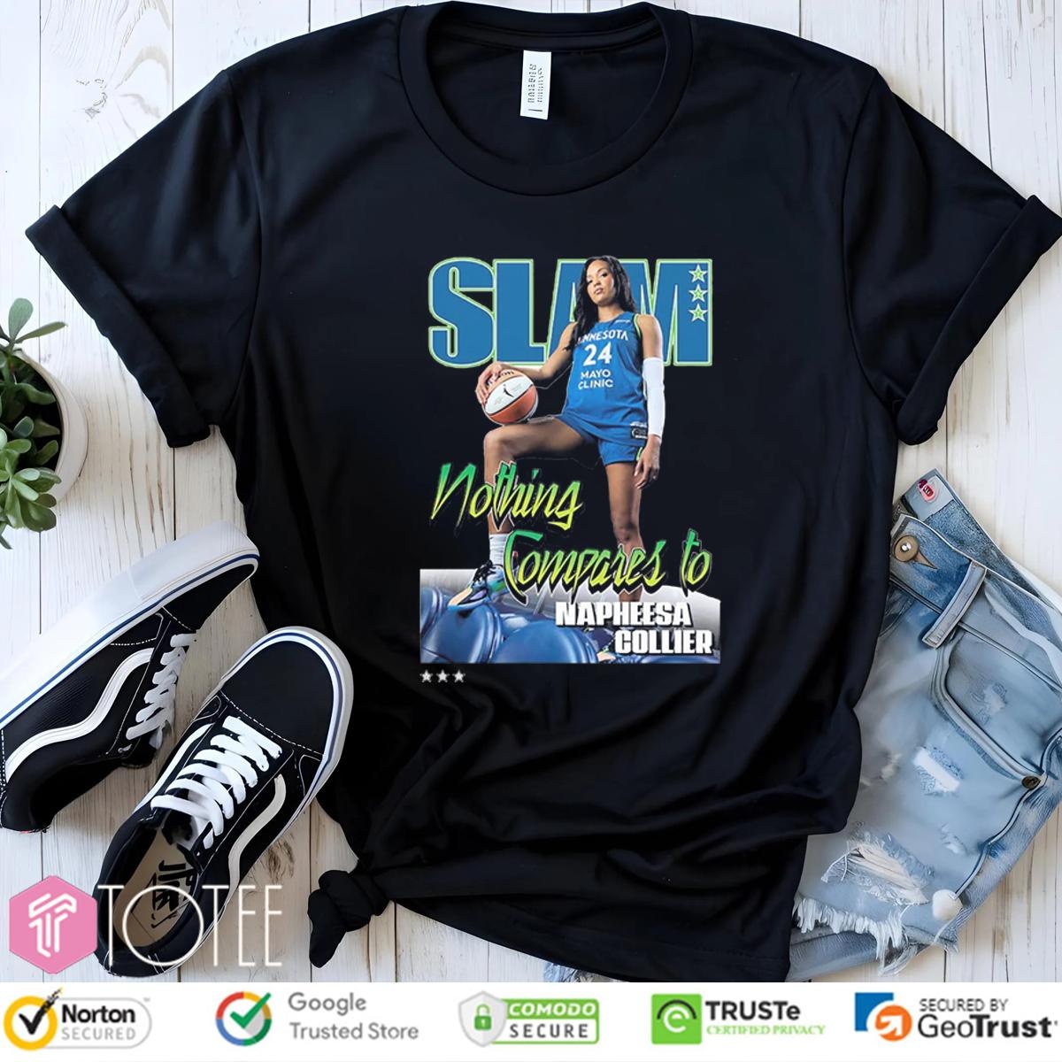 Slam Nothing Compares To Napheesa Collier T-shirt