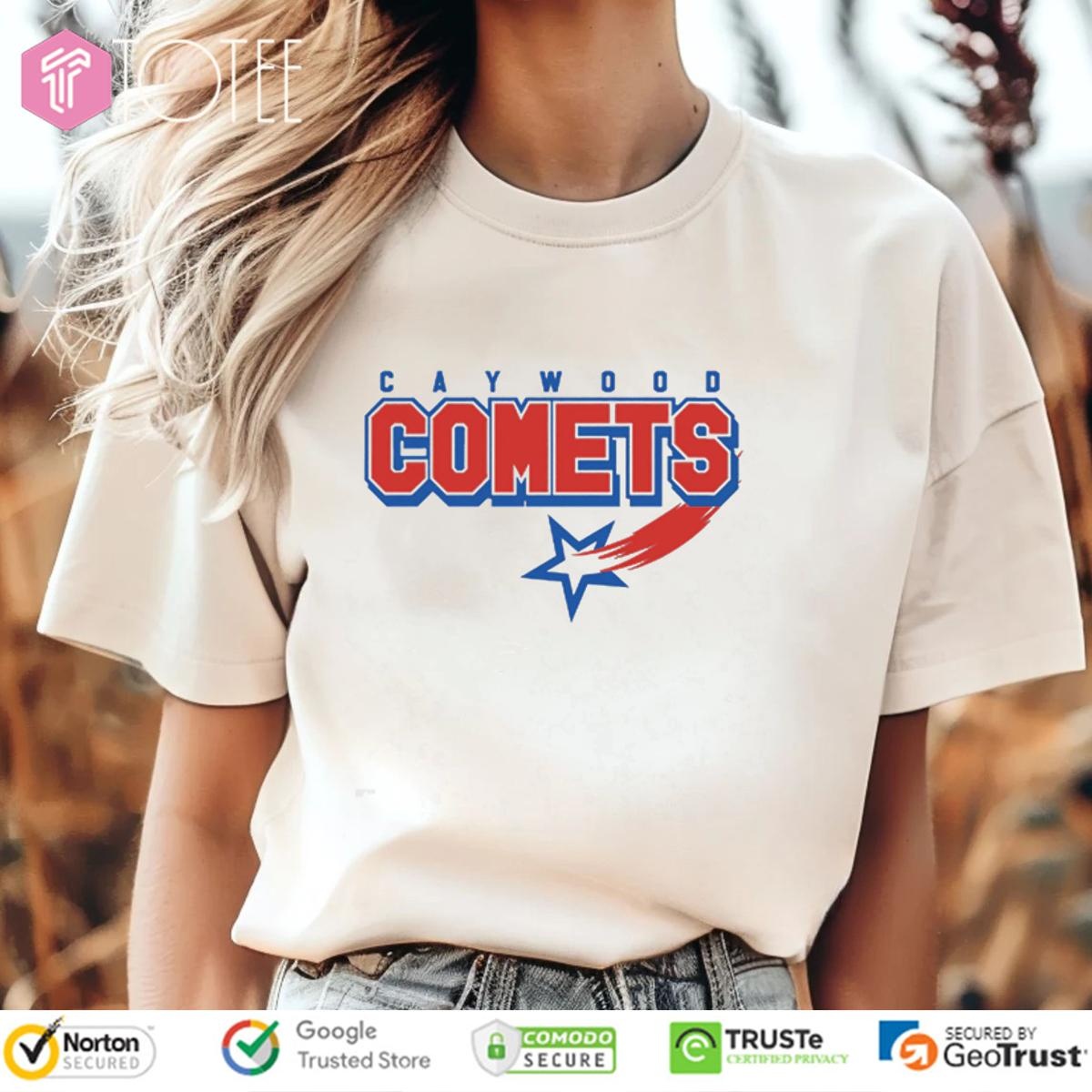 Caywood Comets Elementary School Logo T-shirt