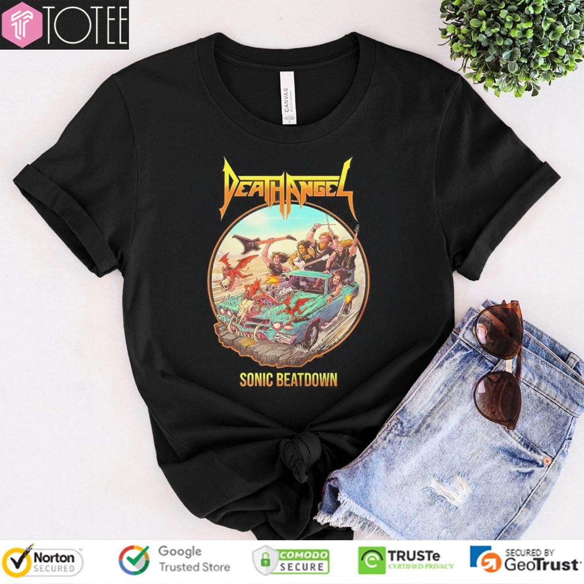 Death Angel Band Sonic Beatdown T-shirt