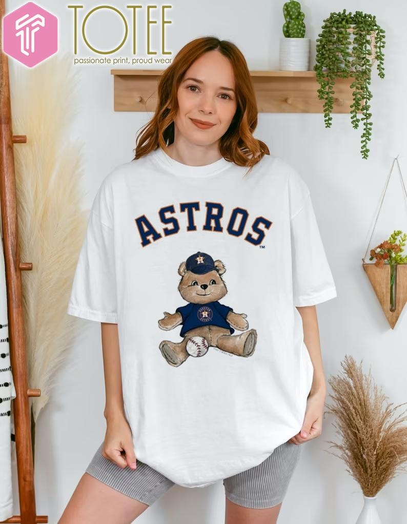 Houston Astros Tiny Turnip Teddy Bear T-shirt