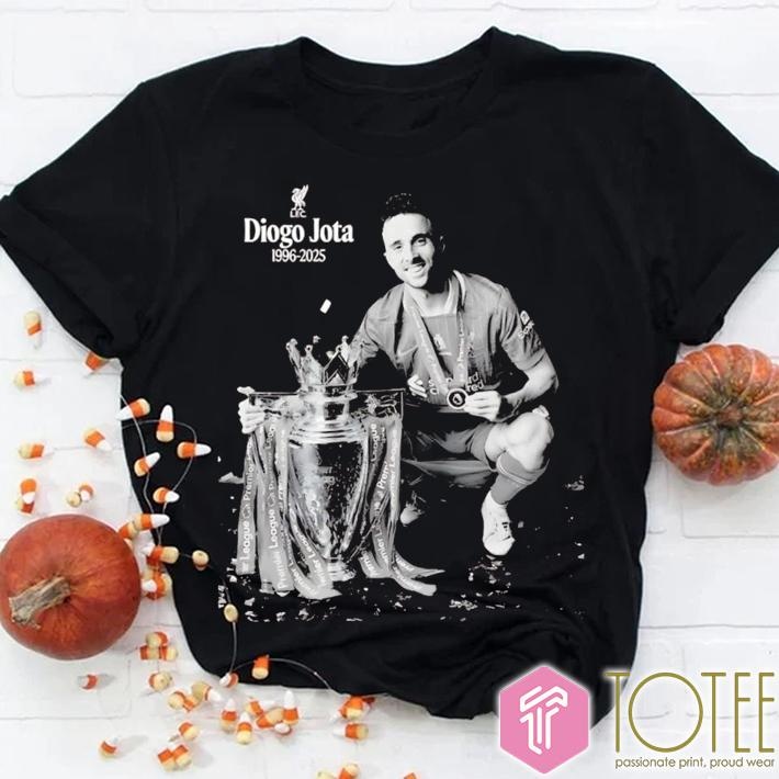 In Memory Of Diogo Jota 1996-2025 Trophy Liverpool Fc T-shirt