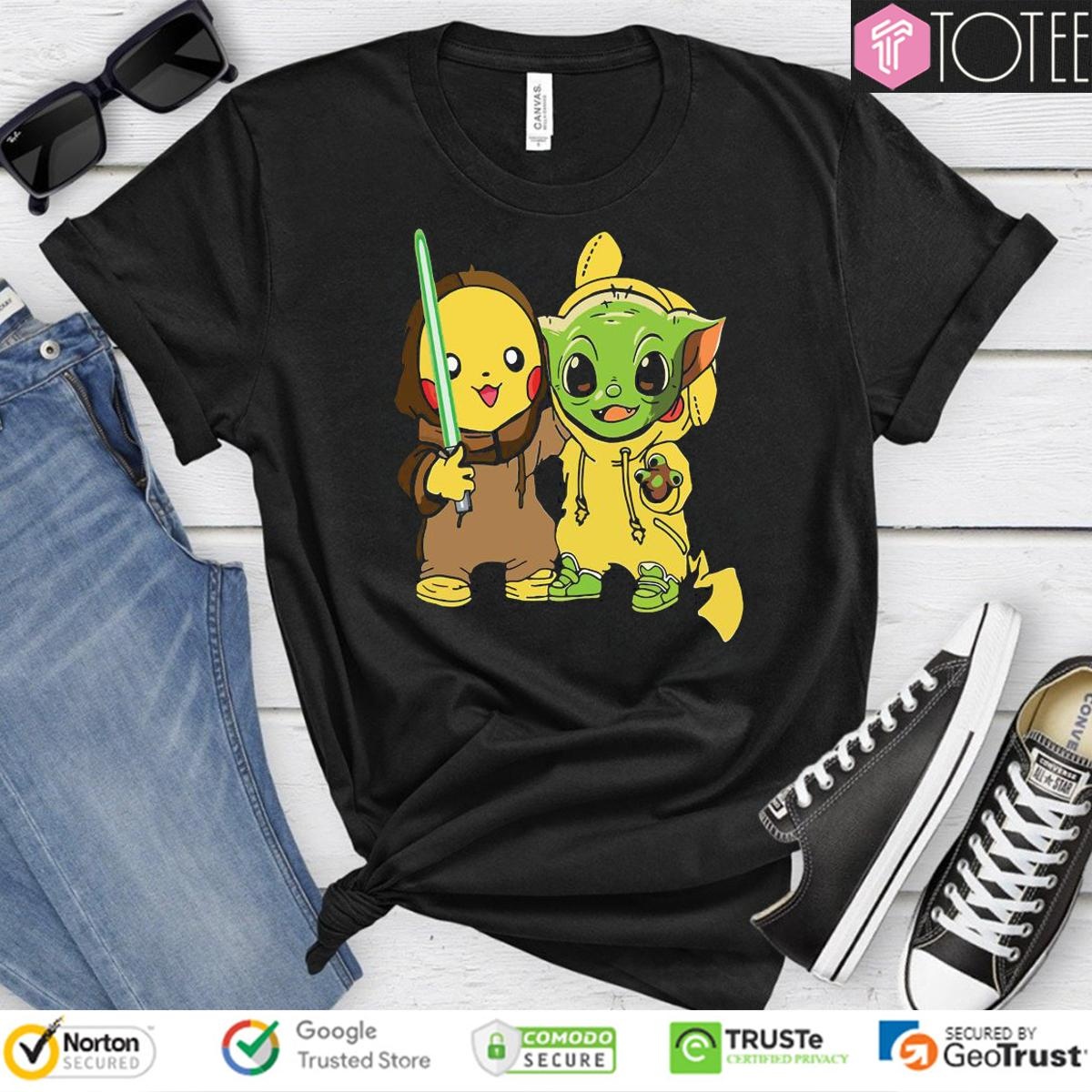 Pokemon Star Wars Disney Pikachu T-shirt