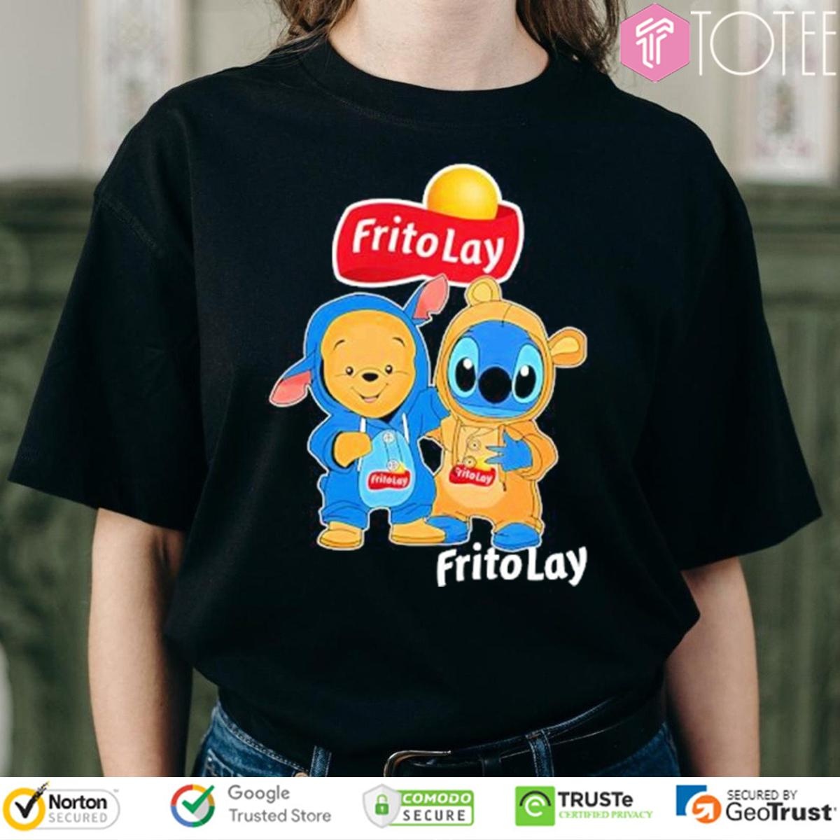 Pooh And Stitch Fritolay T-shirt